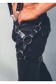Bacağı Saran Seksi Deri Harness - APFTM51