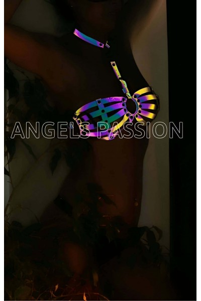 Bayan İç Giyim Renkli Reflektörlü Sütyen - APFT224