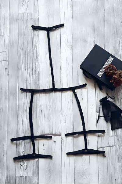 Bel - Boyun ve Bacaktan Bağlamalı Harness Jartiyer - APFT150