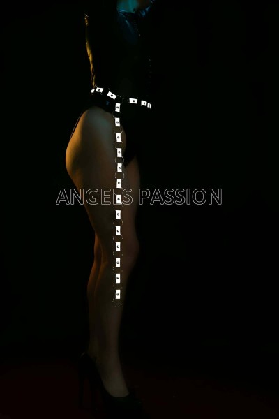 Reflektörlü Seksi Kemer, Karanlıkta Parlayan Kemer - APFT427