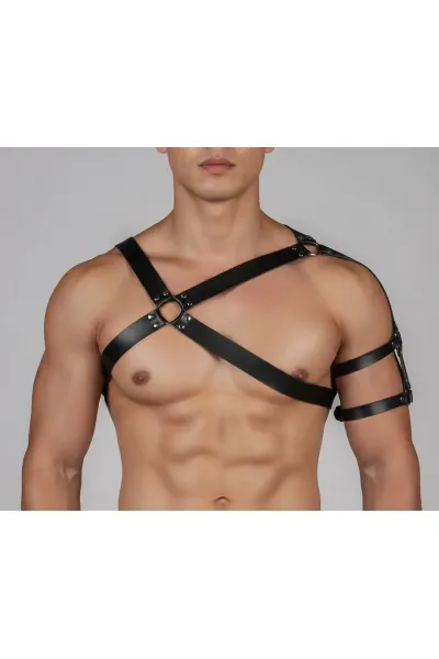 Tek Omuz Erkek Harness, Erkek Göğüs ve Omuz Harness - APFTM241