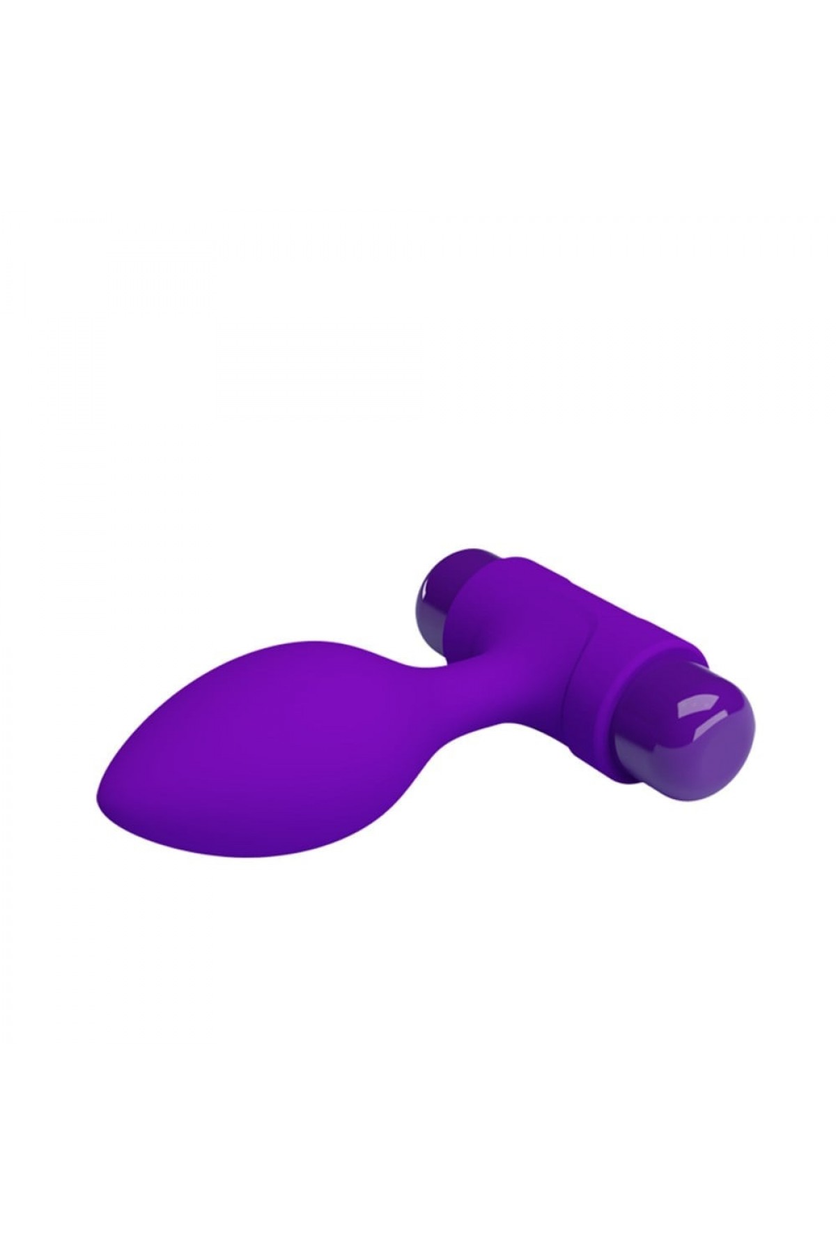 10 Fonksiyonlu Titreşimli Anal Plug - Mavi