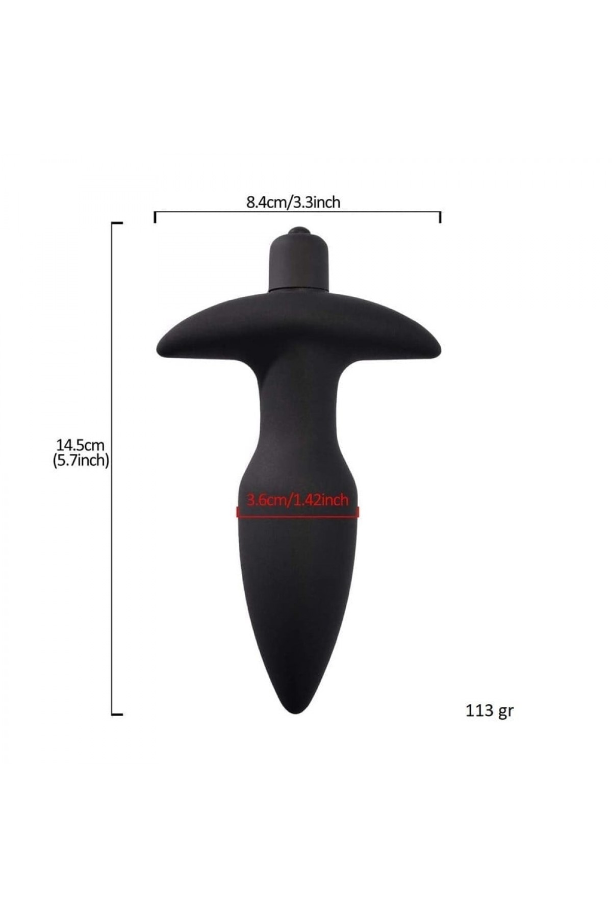 10 Fonksiyonlu Titreşimli Anal Plug