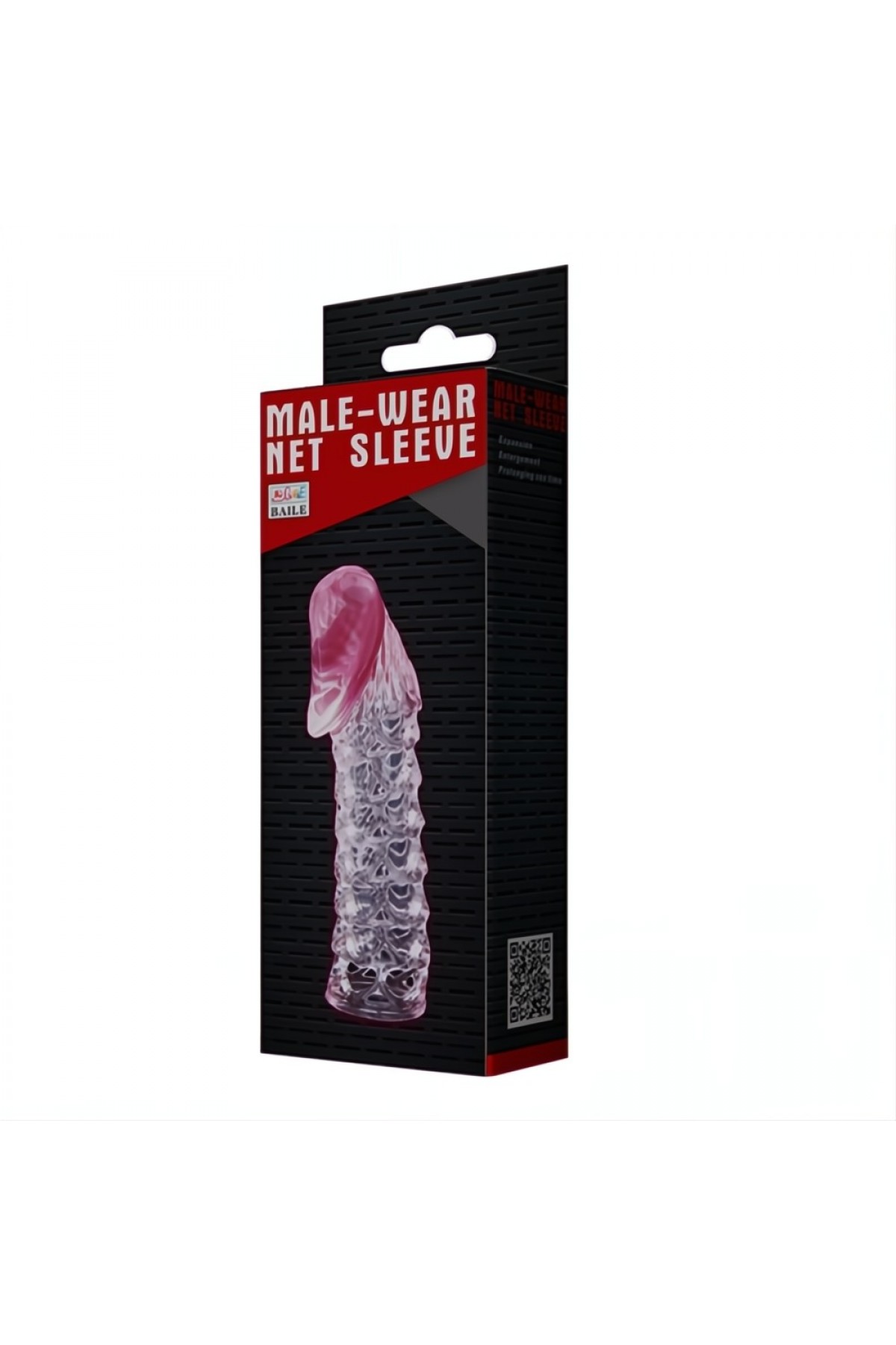 11,5 cm Silikon Şeffaf Penis Kılıfı
