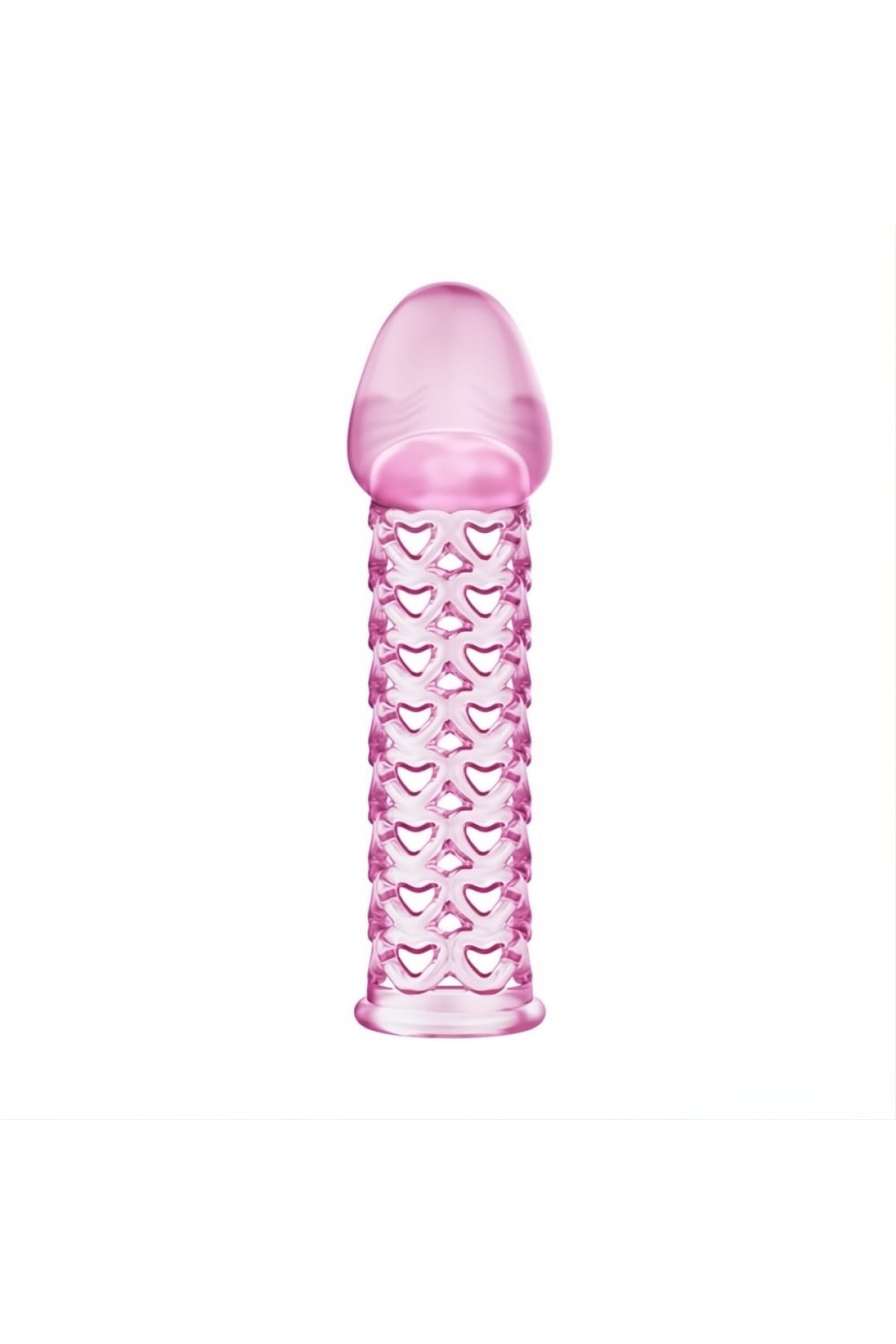 11,5 cm Silikon Şeffaf Penis Kılıfı