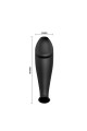 12 Fonksiyon Kumandalı 10 cm Titreşimli Anal Plug