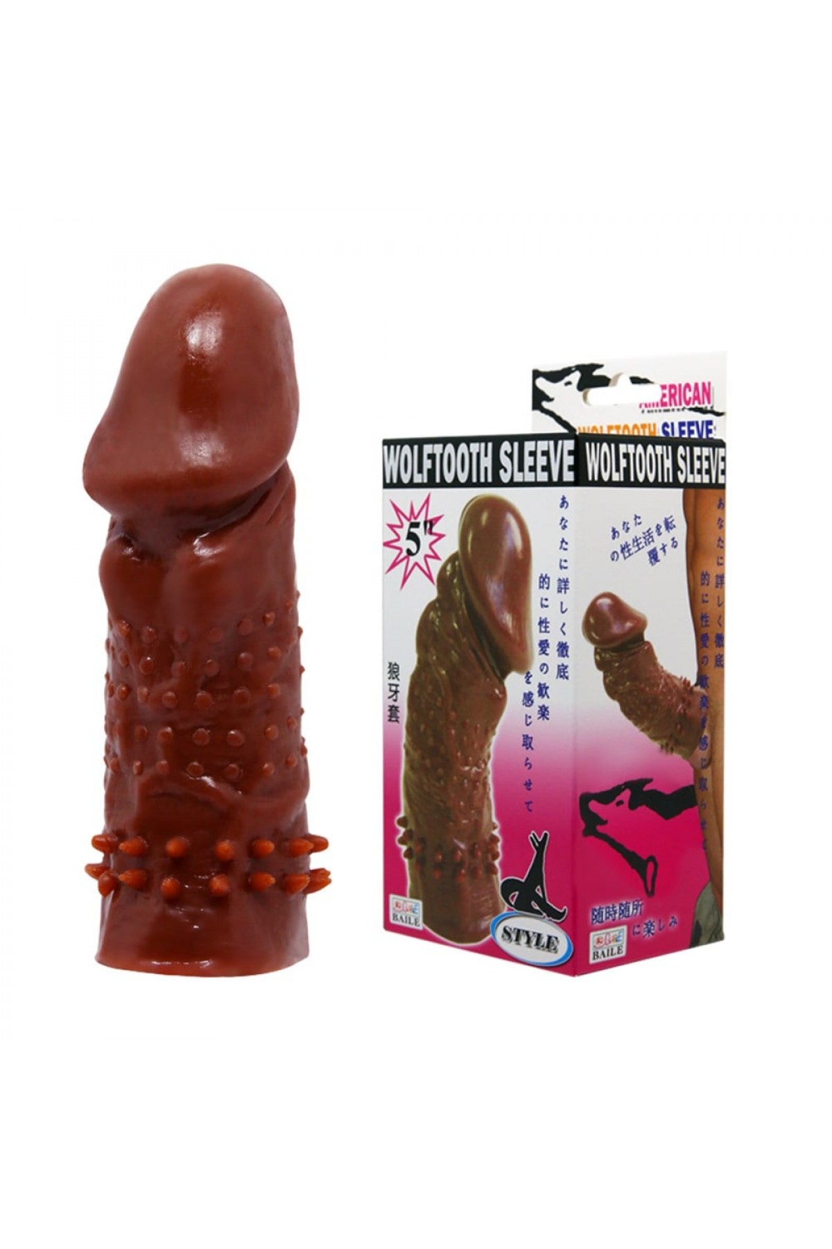13 cm Klitoral Uyarıcılı Tırtıklı Penis Kılıfı