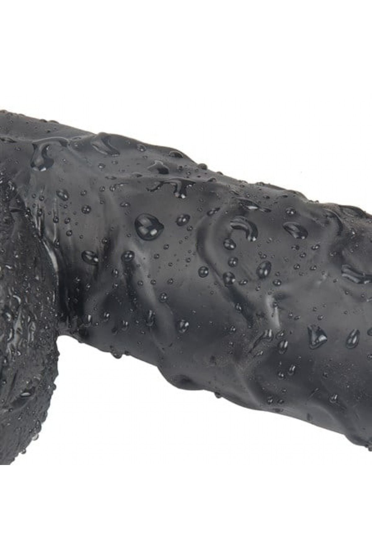 24,5 cm Belden Bağlamalı Vantuzlu Realistik Zenci Penis Anal Vajinal Dildo