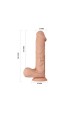 Belden Bağlamalı 26 cm Gerçekçi Kalın Dildo Penis - Bergrisi