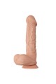 Belden Bağlamalı 26 cm Gerçekçi Kalın Dildo Penis - Bergrisi
