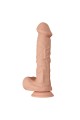 Belden Bağlamalı 26 cm Gerçekçi Kalın Dildo Penis - Bergrisi