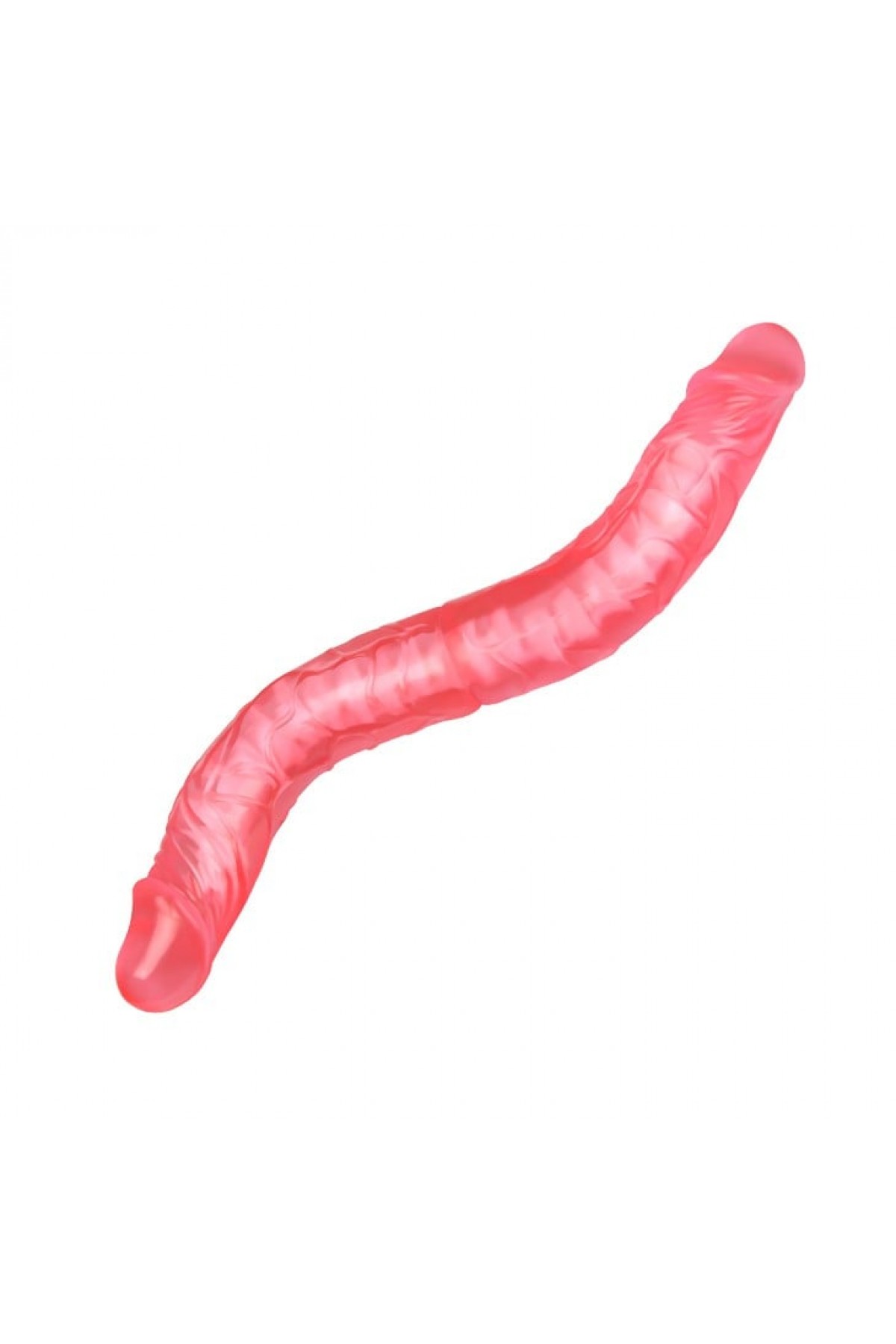 Double Dong Çift Taraflı İki Yönlü Esnek Dildo Kıkırdaklı Penis 36 Cm