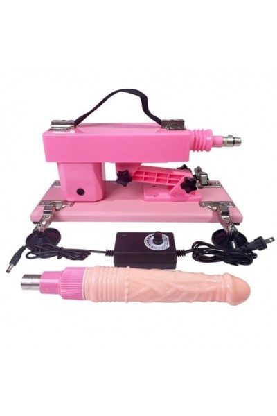 Otomatik Gidip Gelmeli Seks Makinesi Pembe