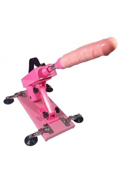 Otomatik Gidip Gelmeli Seks Makinesi Pembe