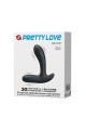 USB Şarjlı 30 Modlu Titreşimli Prostat Vibratör ve Anal Plug Siyah