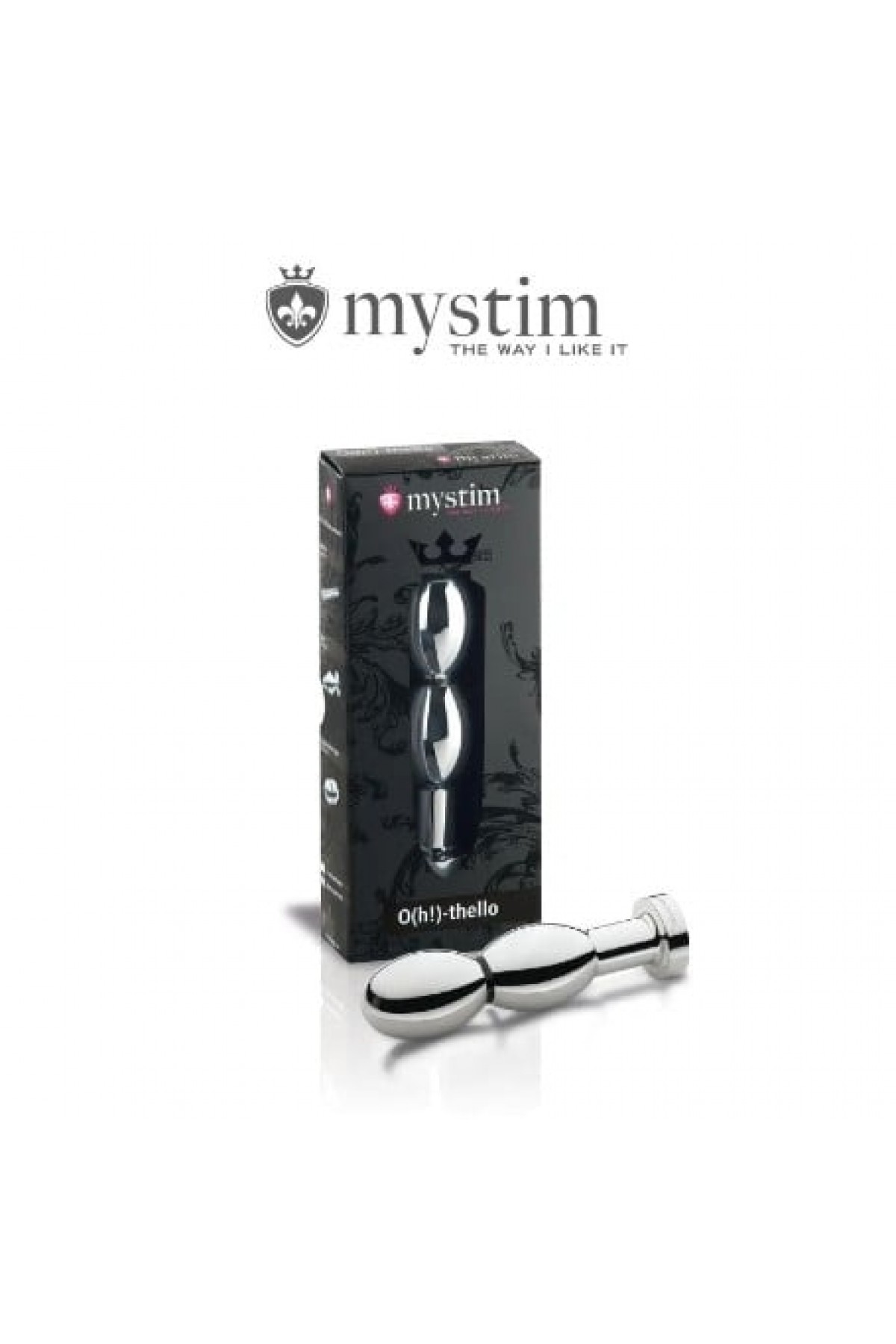 Mystim O Thello Çelik Anal ve Vajinal Elektirik Şoklu Dildo Mystim O Thello Çelik Anal ve Vajinal Elektirik Şoklu Dildo
