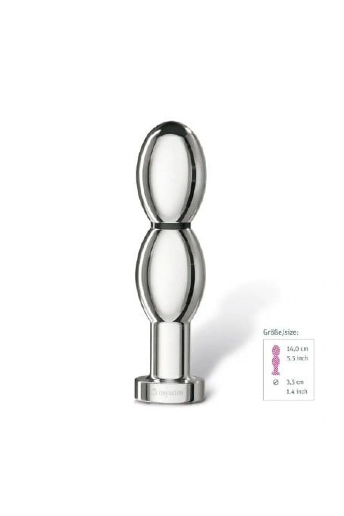 Mystim O Thello Çelik Anal ve Vajinal Elektirik Şoklu Dildo Mystim O Thello Çelik Anal ve Vajinal Elektirik Şoklu Dildo