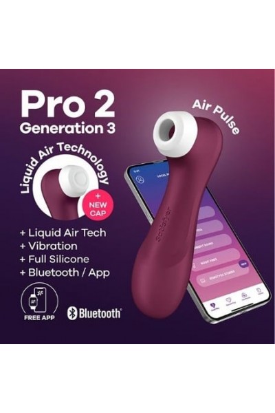 Satisfyer Pro 2 Generation 3 Telefon Kontrollü Vibratör