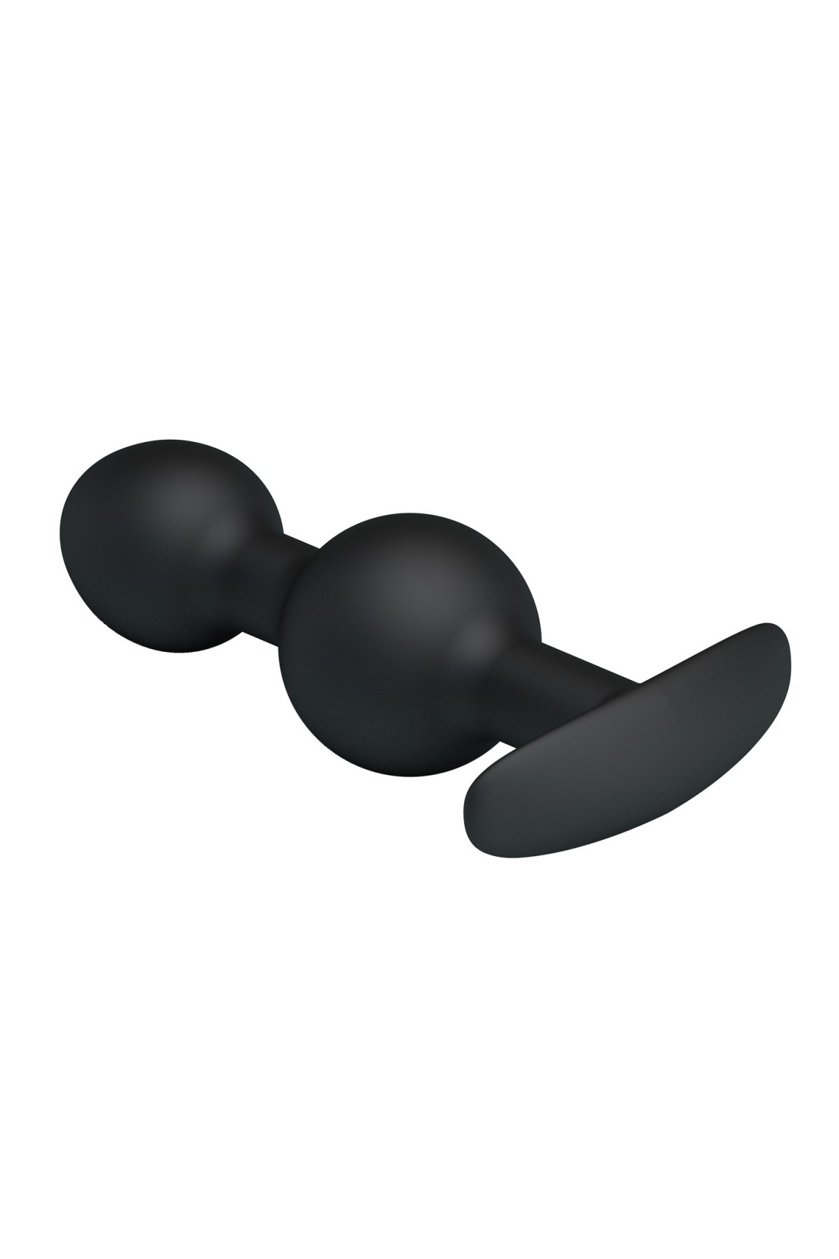 10,4 cm Çift Bilyeli Boğumlu Silikon Anal Plug