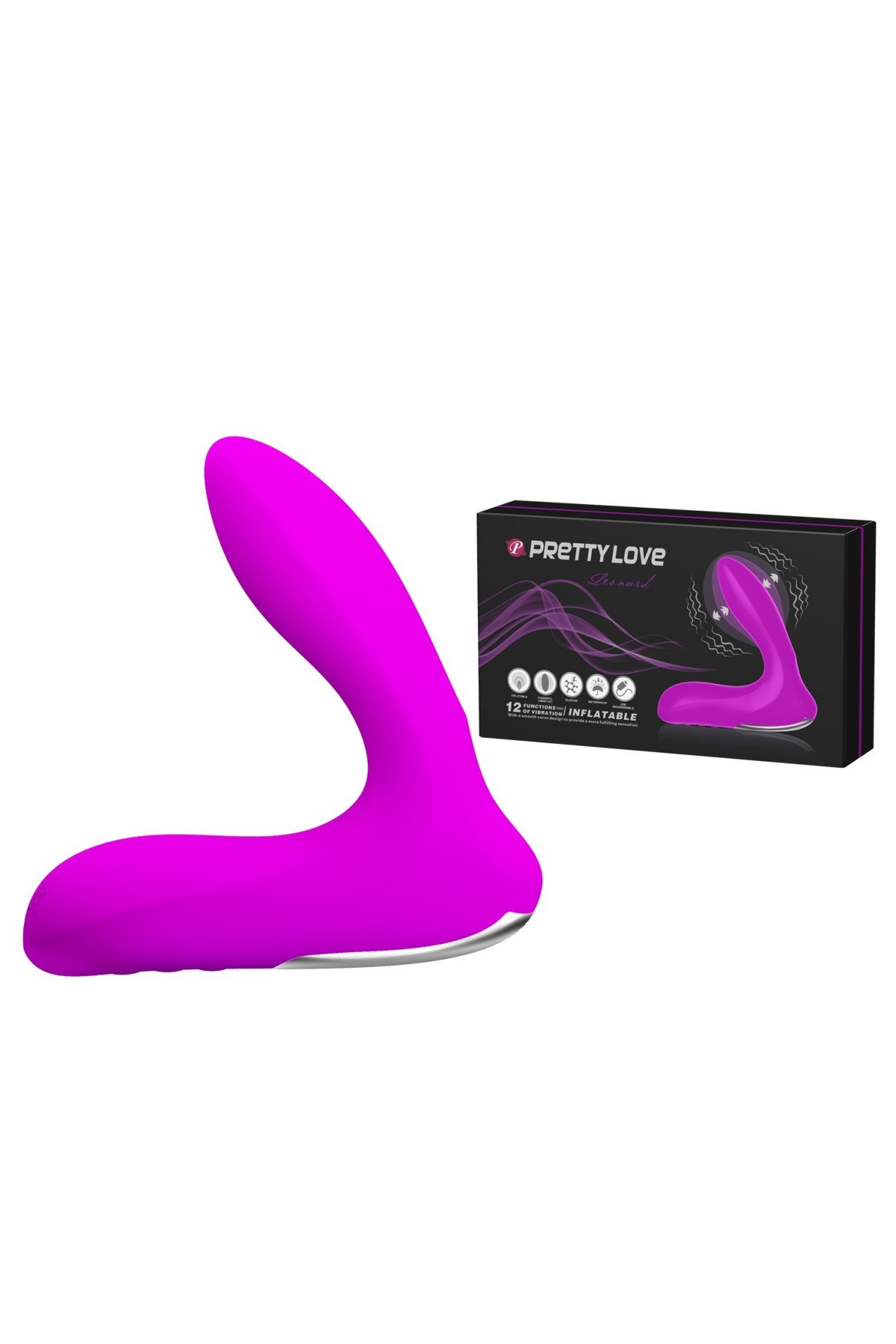 12 Fonksiyonlu Şişirilebilir Prostat Anal Plug – Leonard