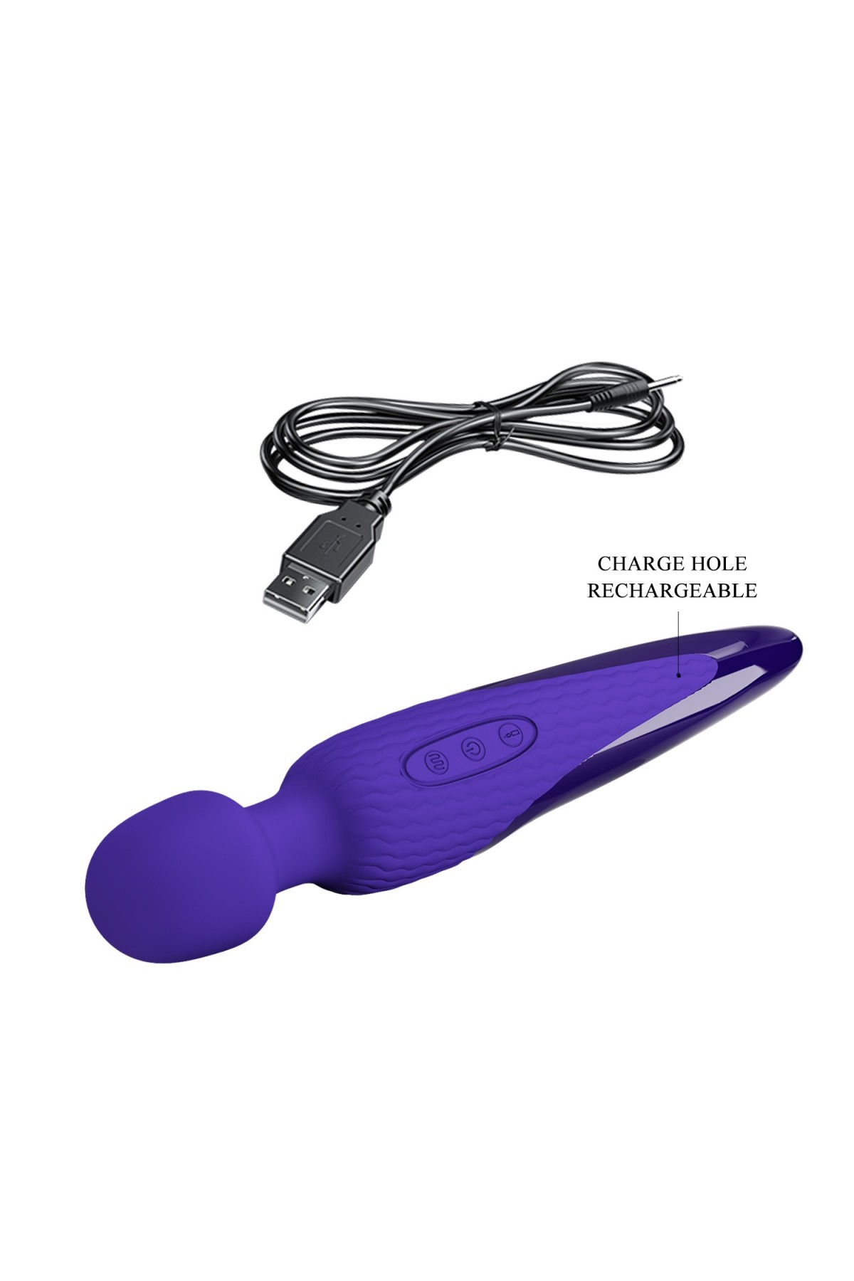 7 Fonksiyonlu Isıtmalı ve Titreşimli Masaj Wand - Antony Youth