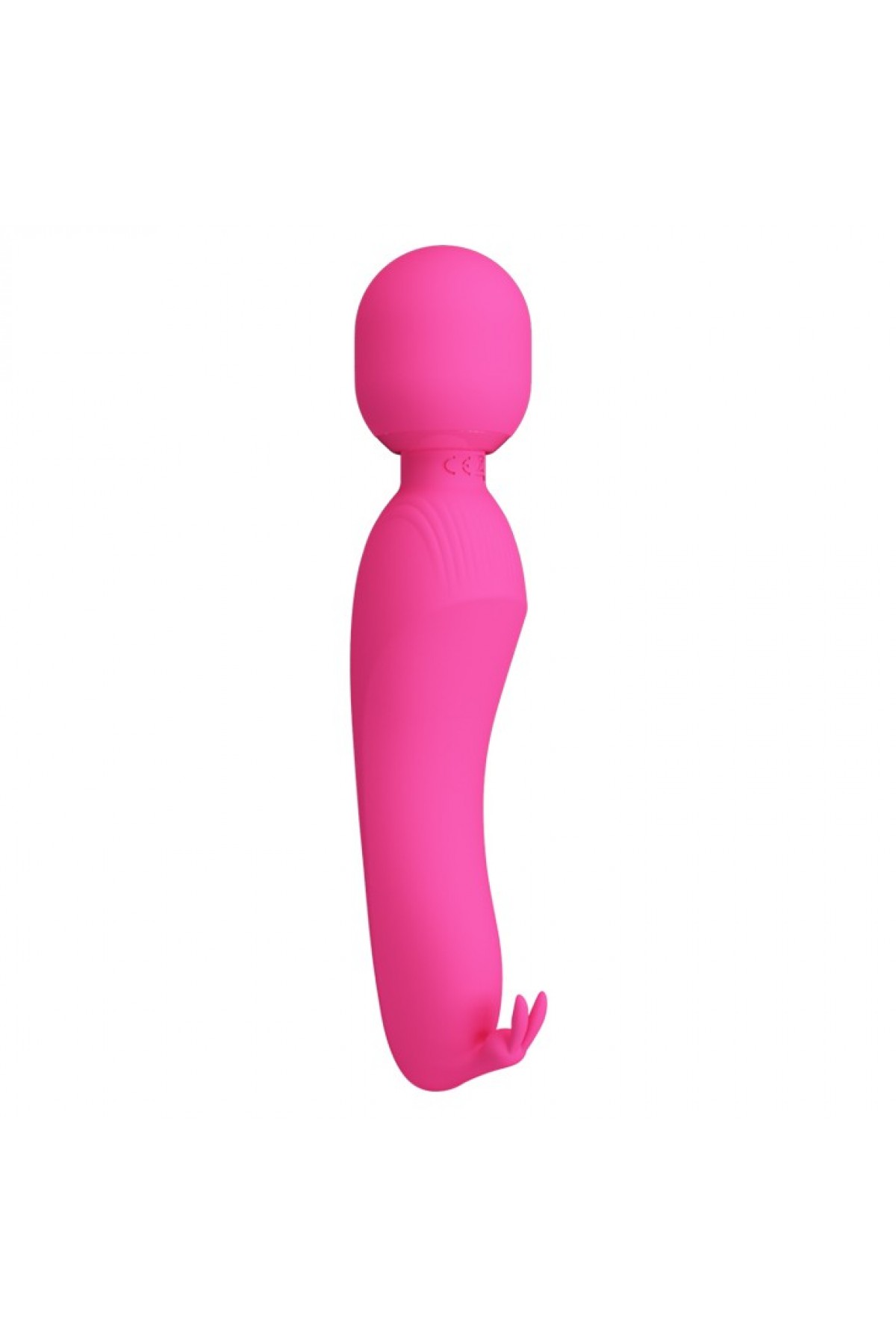 USB Şarjlı Silikon Masaj Wand Vibratör - Curtis (Pembe)