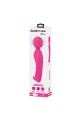 USB Şarjlı Silikon Masaj Wand Vibratör - Curtis (Pembe)
