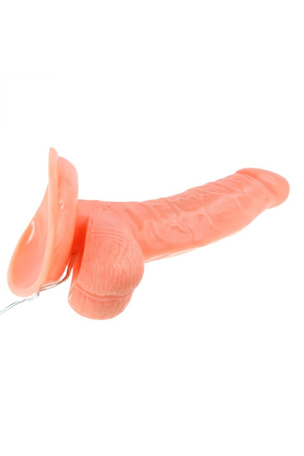 14,5 cm Döner Başlıklı Gerçekçi Titreşimli Dildo Penis – Curvo